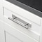 Gliderite Hardware 6 in. Satin Nickel Squared Back Plate 3-3/4 in. Center to Center - 6342-96-SN 6342-96-SN-1 - alternate 3